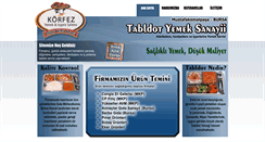 Desktop Screenshot of korfezyemek.com